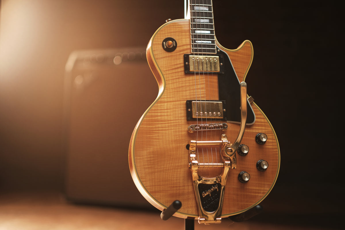 ギター Gibson Custom Shop Les Paul Custom 1997 Gibson Custom Shop Les Paul Custom '68 Reissue “Blonde Beauty”