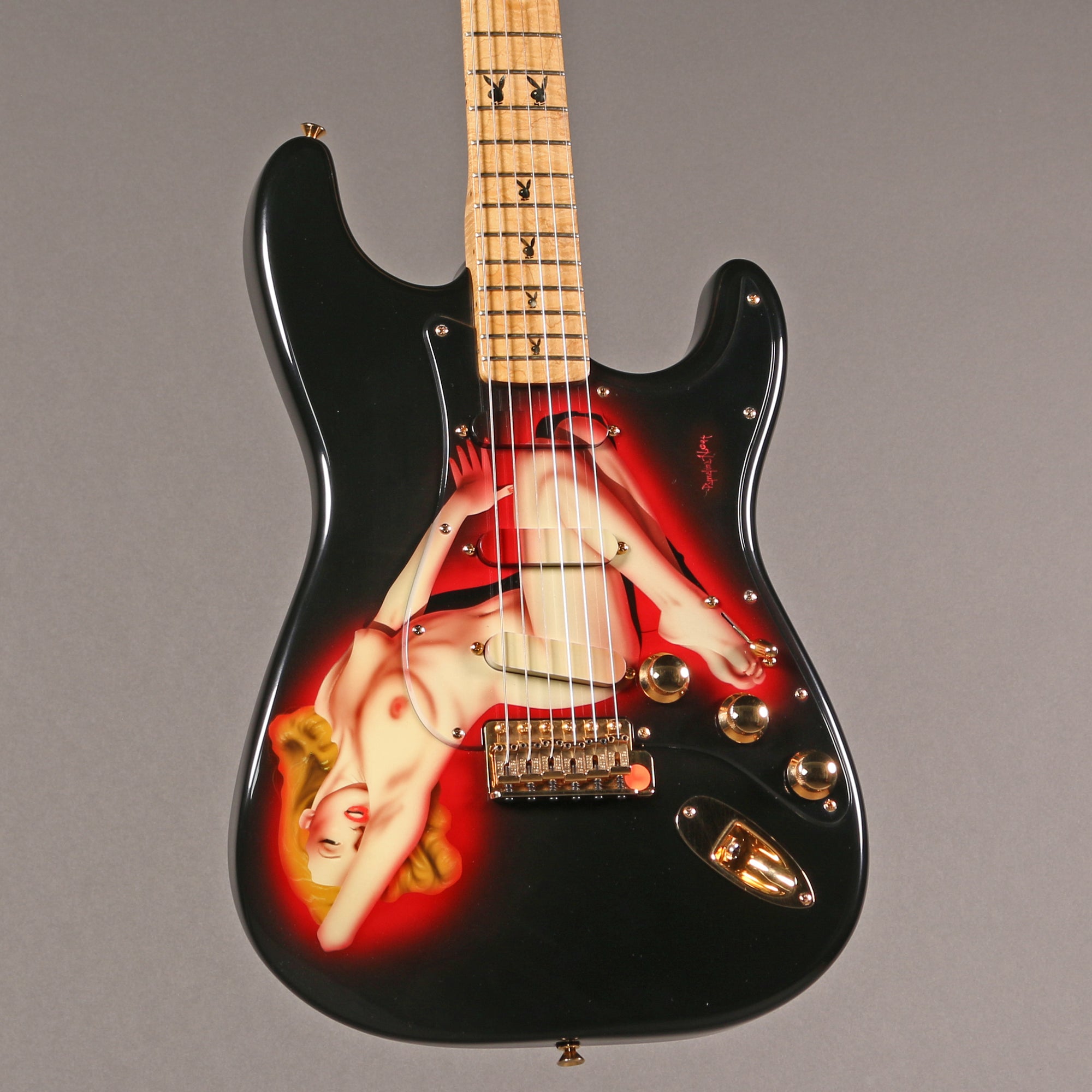 1994 Fender Custom Shop 40th Anniversary Marilyn Monroe Playboy Stratocaster