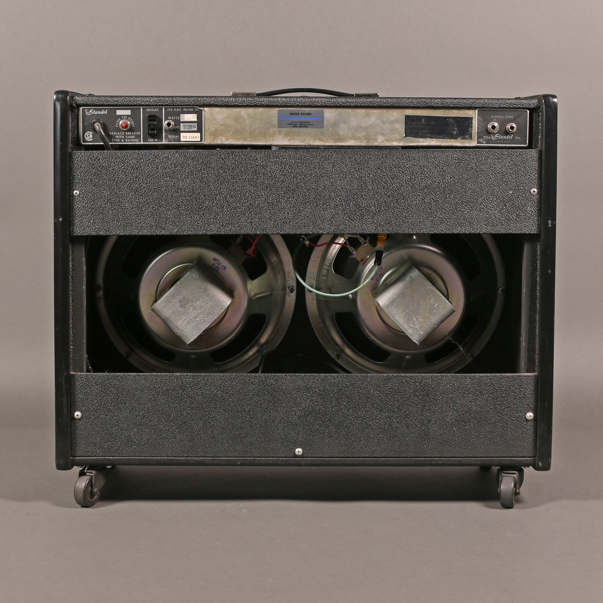 1971 Standel Studio 24 200-Watt "Twin"