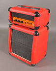 Orange Pedal Baby 100 w/ Marshall Mini Stack Housing
