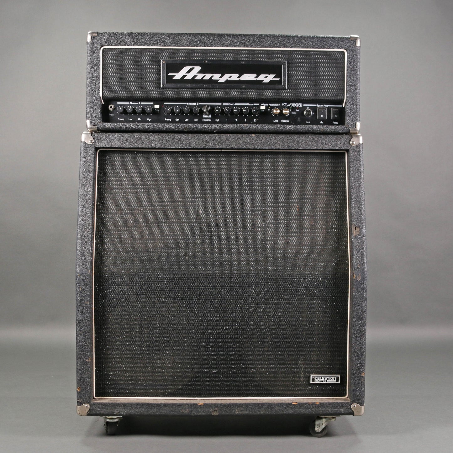 1990s Ampeg VL-1002 Lee Jackson Head w/ 4x12" Cabinet