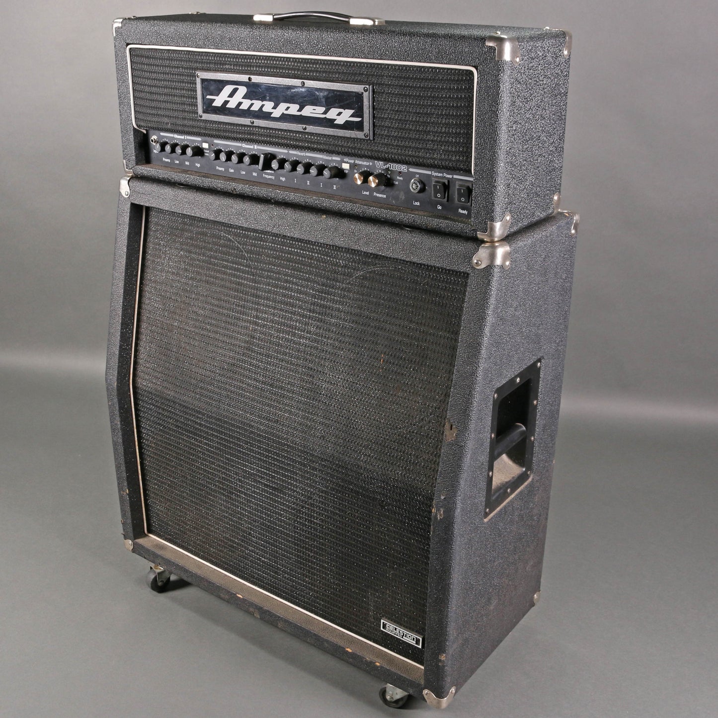 1990s Ampeg VL-1002 Lee Jackson Head w/ 4x12" Cabinet