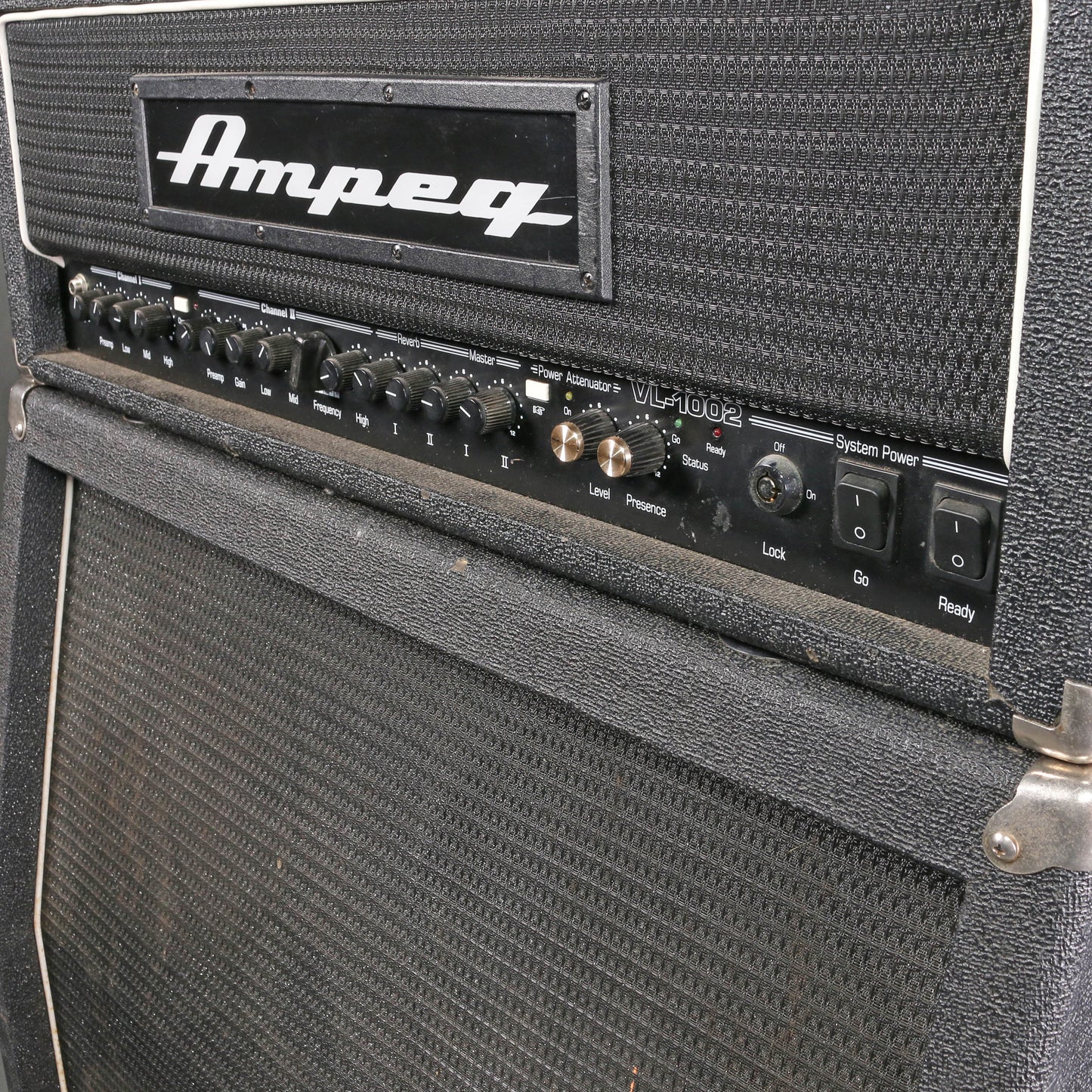 1990s Ampeg VL-1002 Lee Jackson Head w/ 4x12" Cabinet