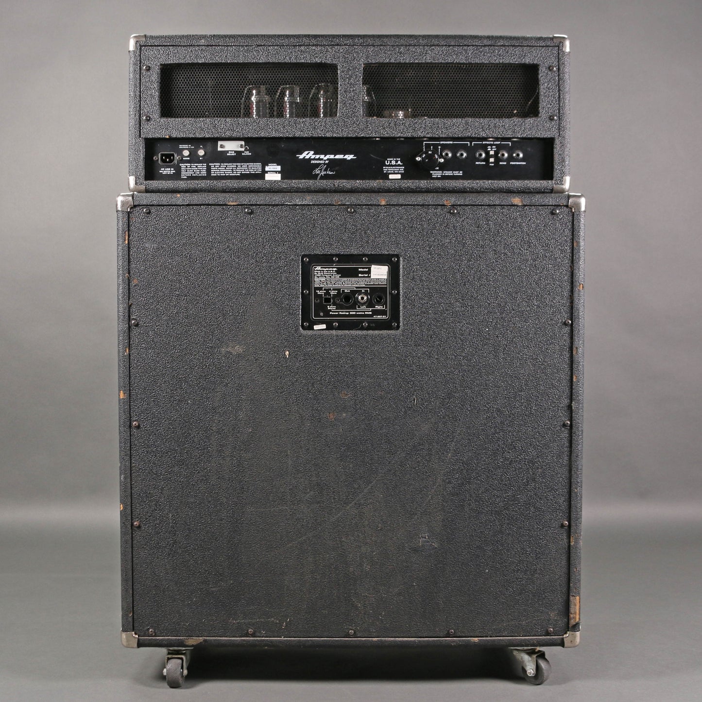 1990s Ampeg VL-1002 Lee Jackson Head w/ 4x12" Cabinet