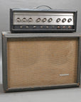 1960s Silvertone 1484 Twin Twelve Head & Piggyback 2x12" Cabinet
