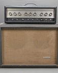 1960s Silvertone 1484 Twin Twelve Head & Piggyback 2x12" Cabinet