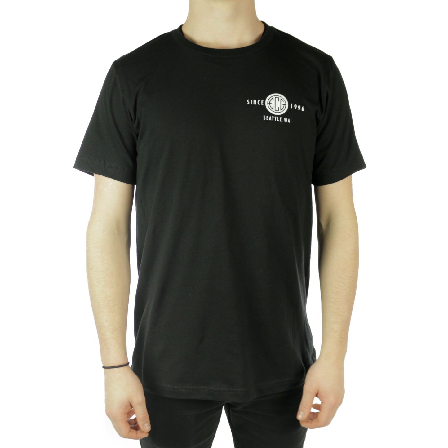 Emerald City Guitars “Monogram” T-Shirt Black