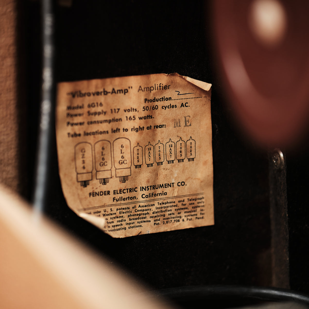 1963 Fender Vibroverb 2x10" Combo