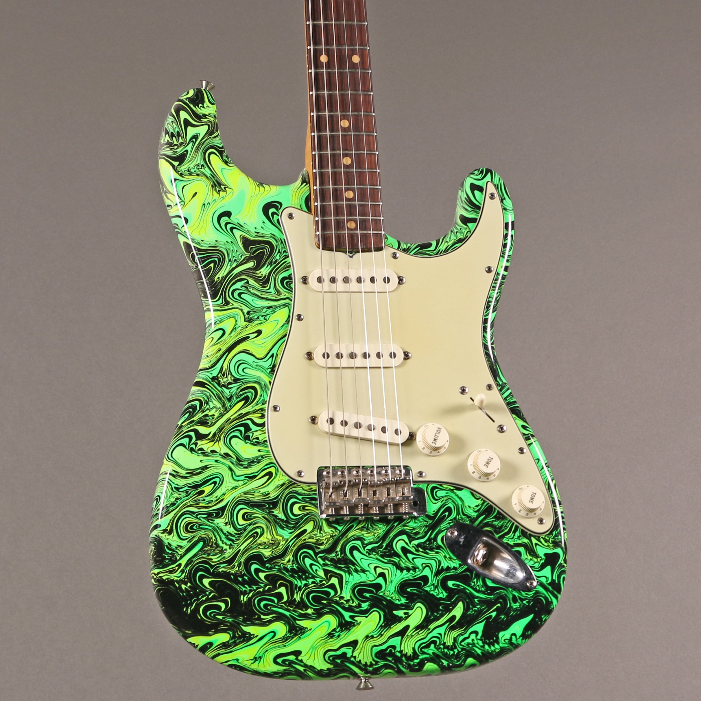 1963 Fender Stratocaster [*Bonvillian Refin] – Emerald City Guitars