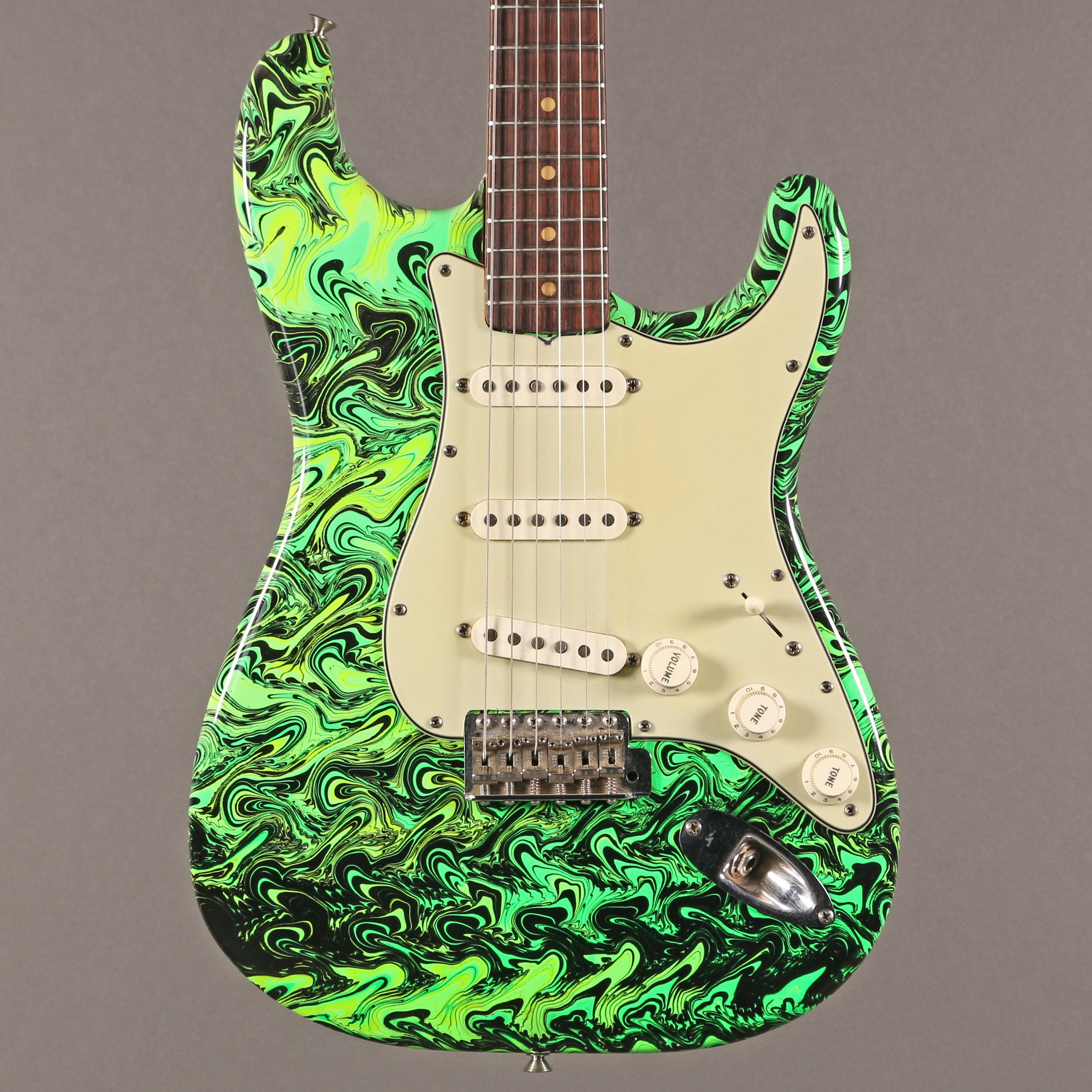 1963 Fender Stratocaster [*Bonvillian Refin] – Emerald City Guitars