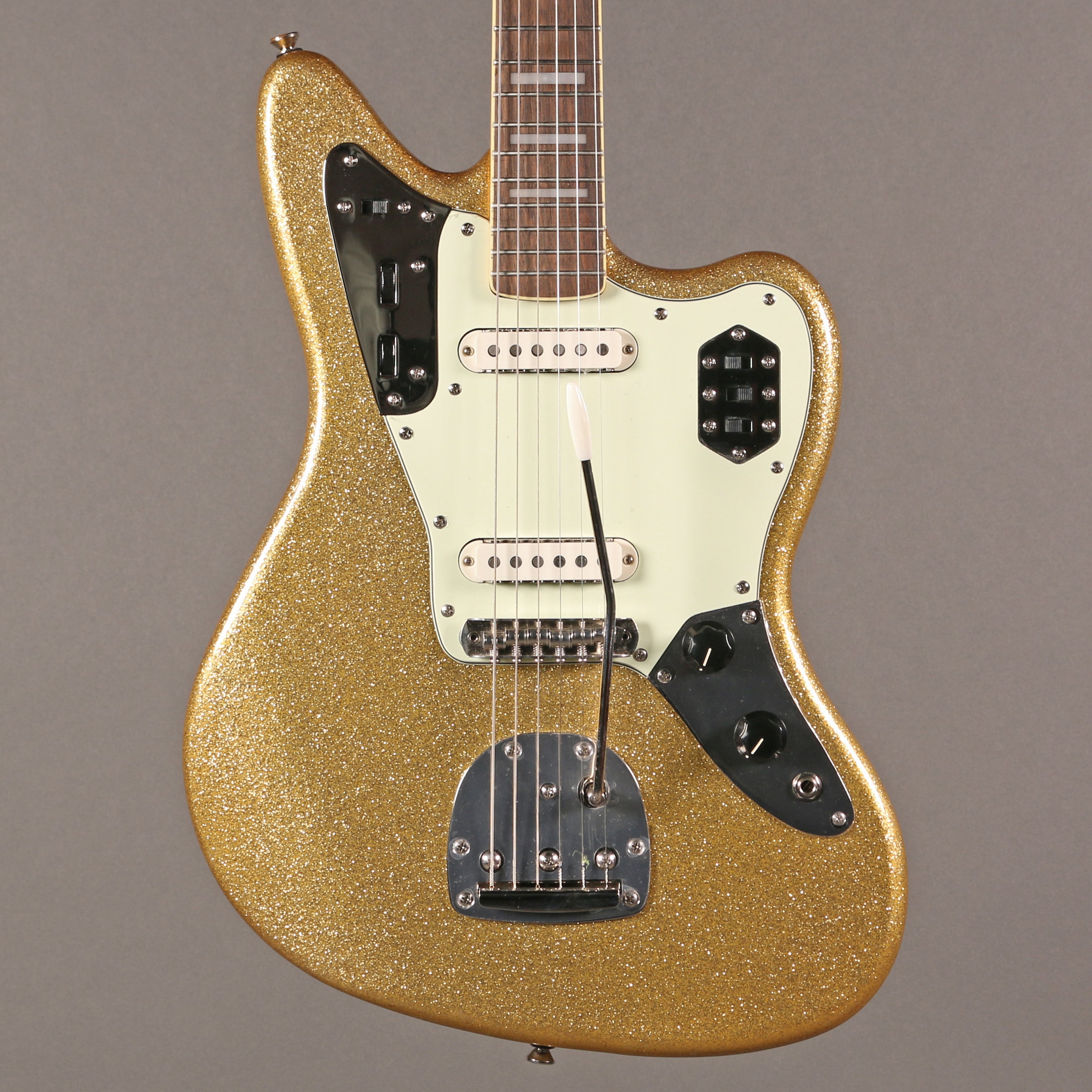ギター Squier Jaguar shore gold Squier Contemporary Jaguar HH Metallic Shoreline Gold