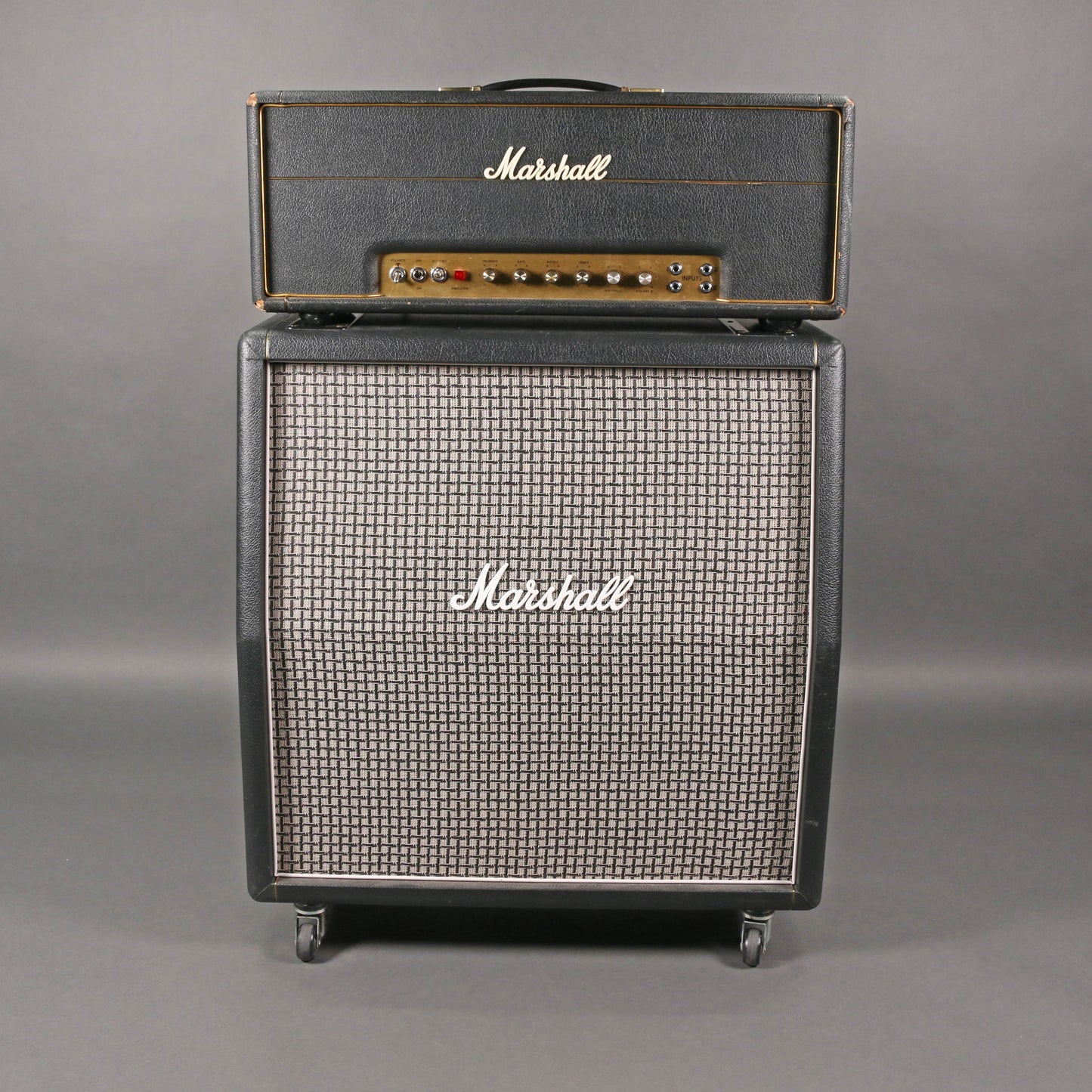 1971 Marshall JMP 1992 Super Bass 100-Watt Head w/ Modern 1960A 4x12" Cabinet