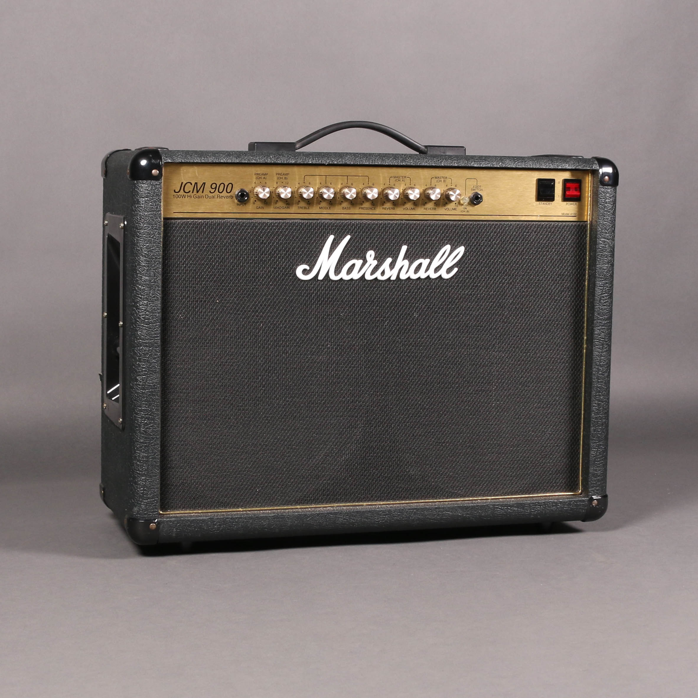 2009 Marshall JCM900 Model 4102 Hi-Gain Dual Reverb 100-Watt Combo –  Emerald City Guitars