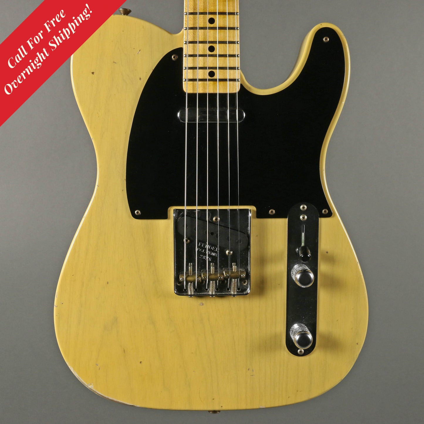 2019 Fender Custom Shop LTD Willcut True 4/54 Blackguard Telecaster ライト レリック