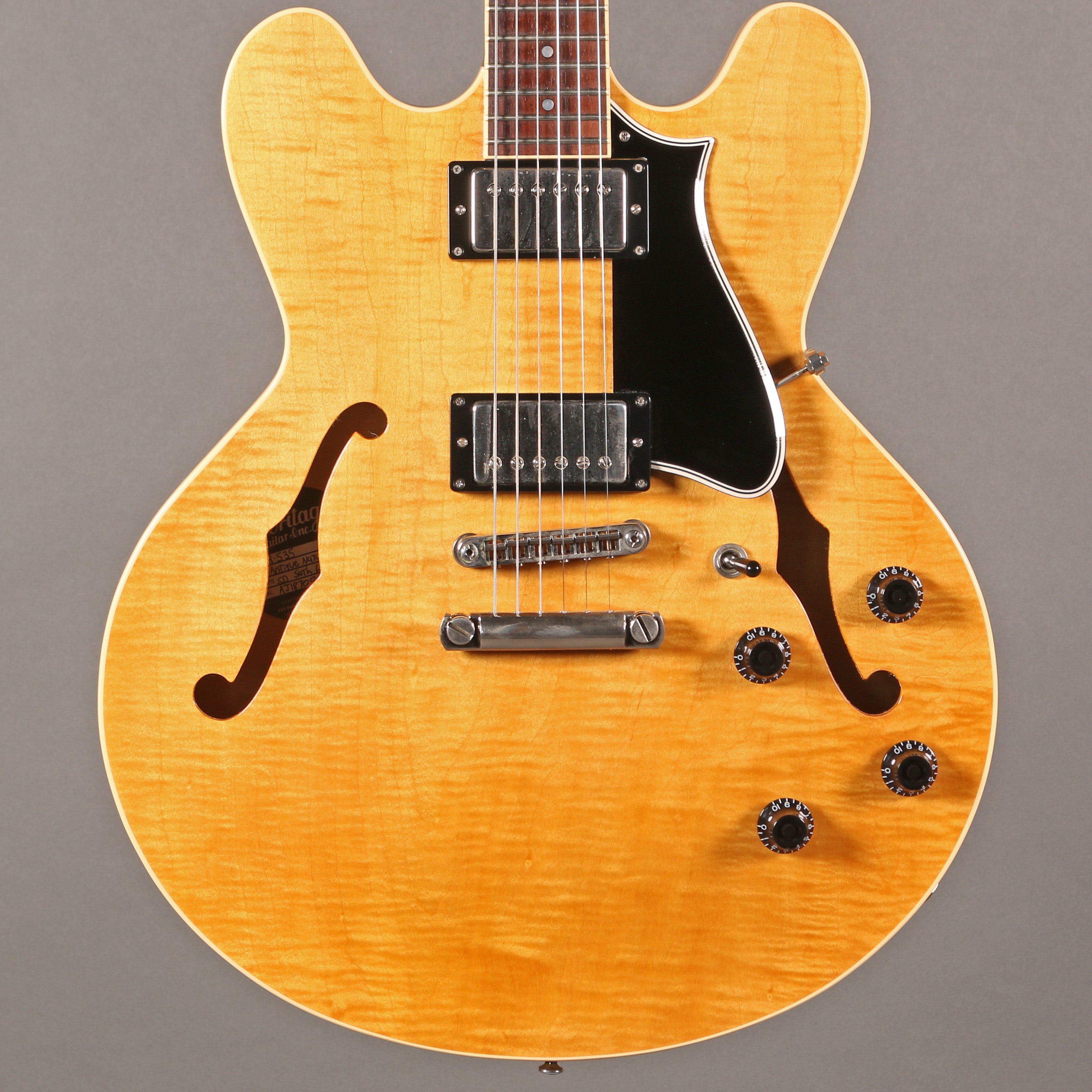 2019 Heritage H-535 Archtop – Emerald City Guitars