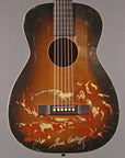 1950s Harmony "Melody Ranch" Gene Autry Parlor Acoustic