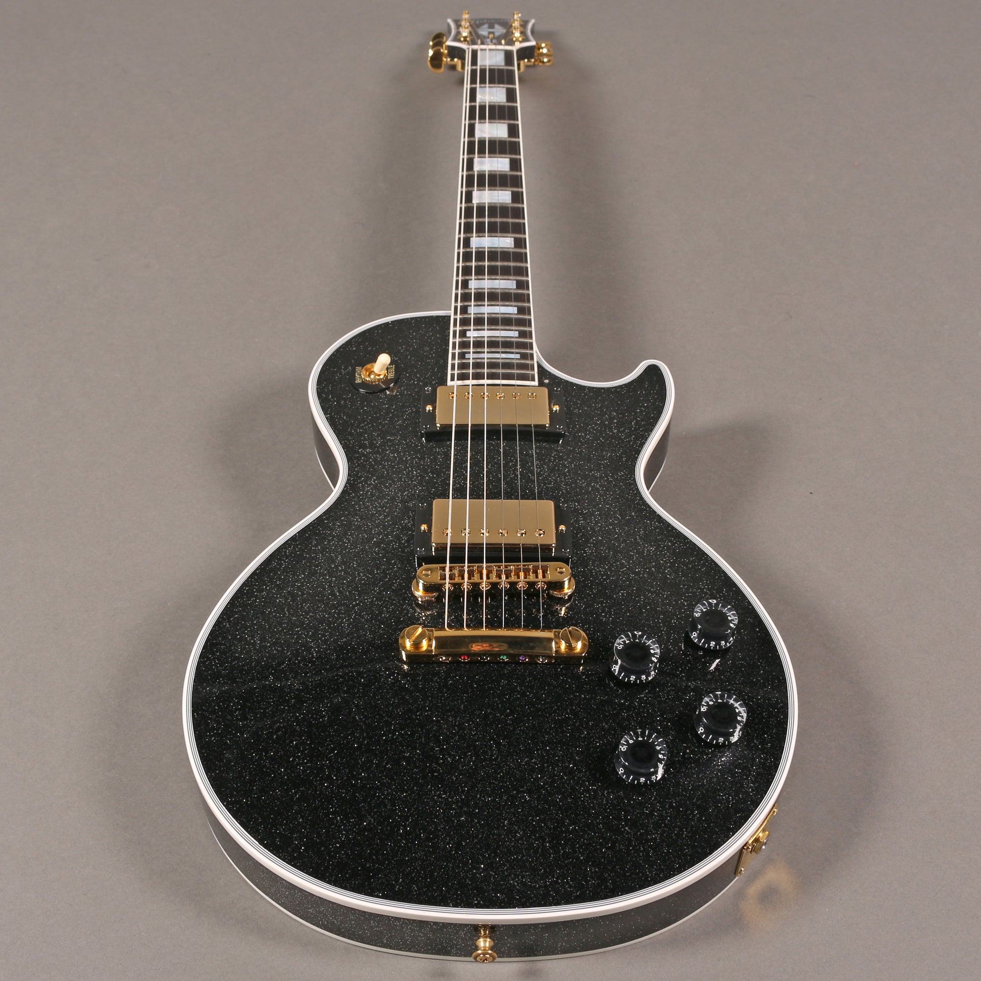 2025 Gibson Les Paul Custom Black Sparkle