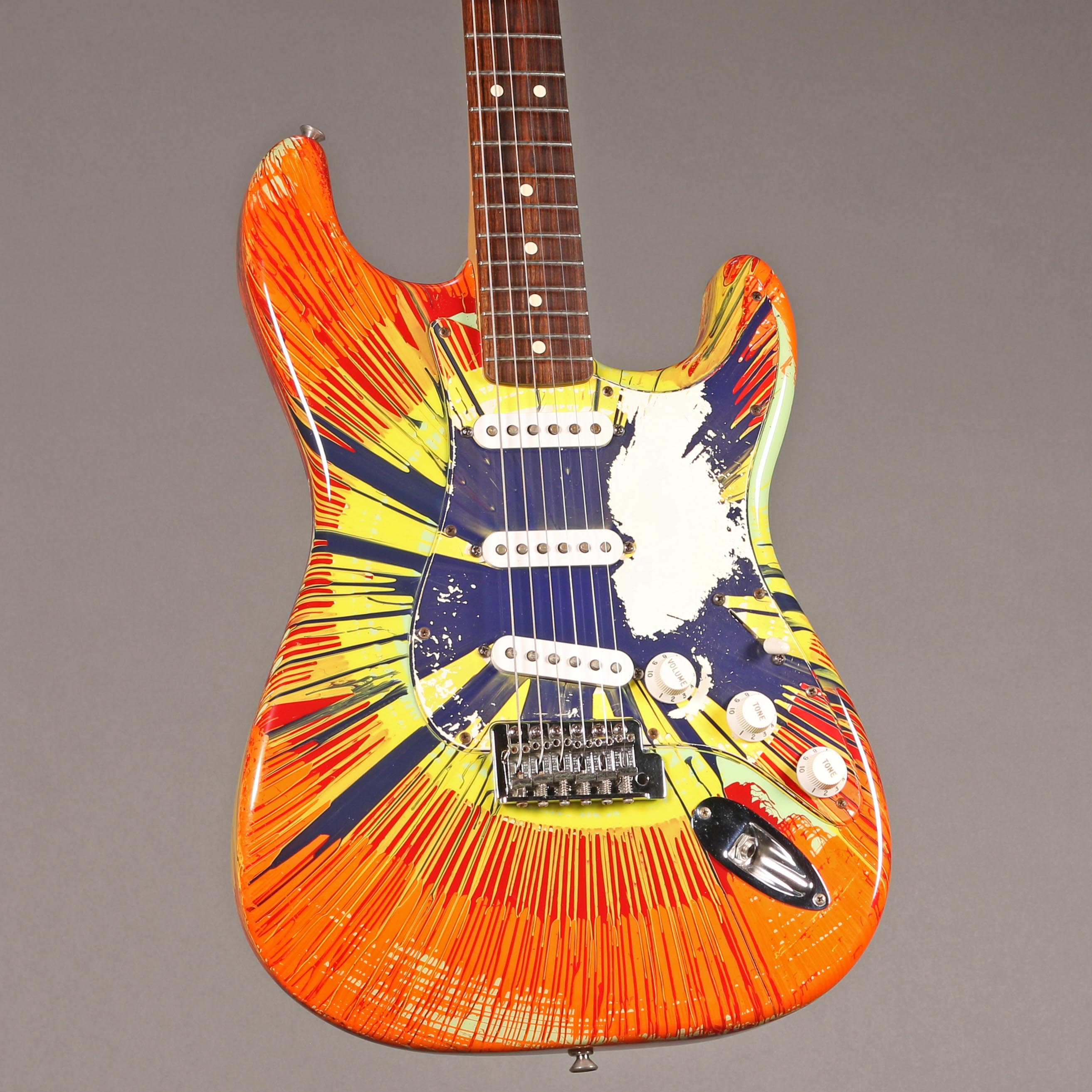 激レア Moon STRATCASTER Vintage 2003 Fender MIM FSR Splattercaster – Emerald City Guitars