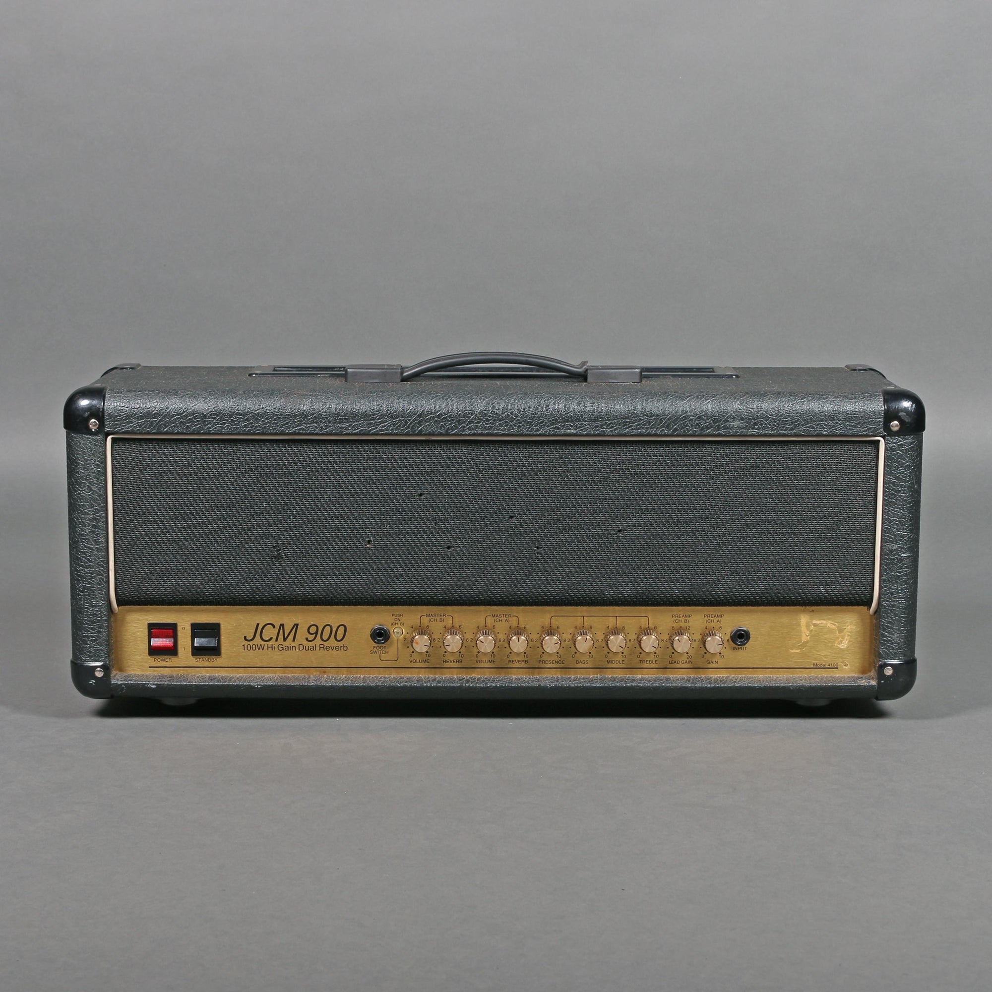 1998 Marshall Model 4100 JCM900 100-Watt Dual Reverb Head - emeraldcityguitars