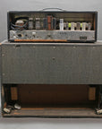 1960s Silvertone 1484 Twin Twelve Head & Piggyback 2x12" Cabinet