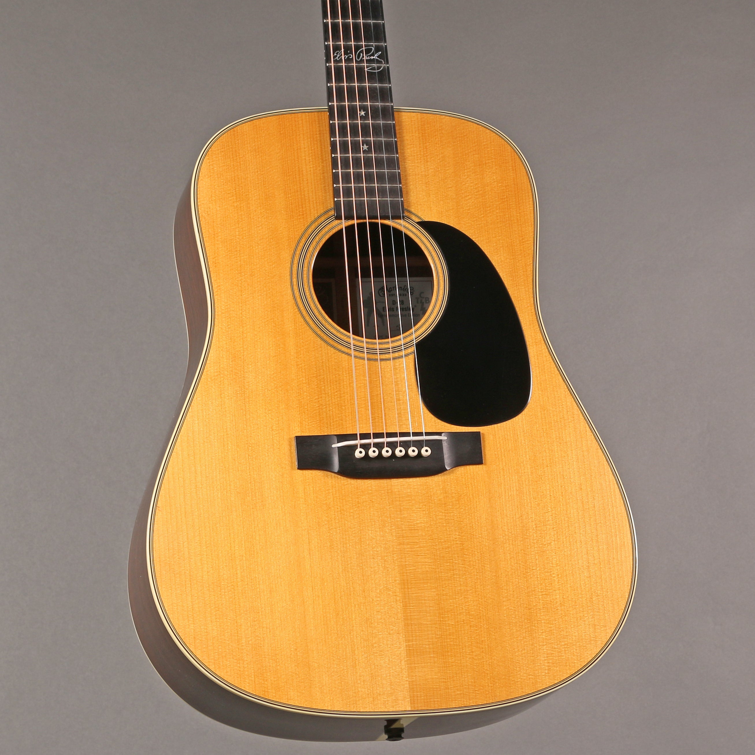 ギター ELVIS acoustic guitar Elvis Presley Acoustic Guitar with Signed Photo Tribute