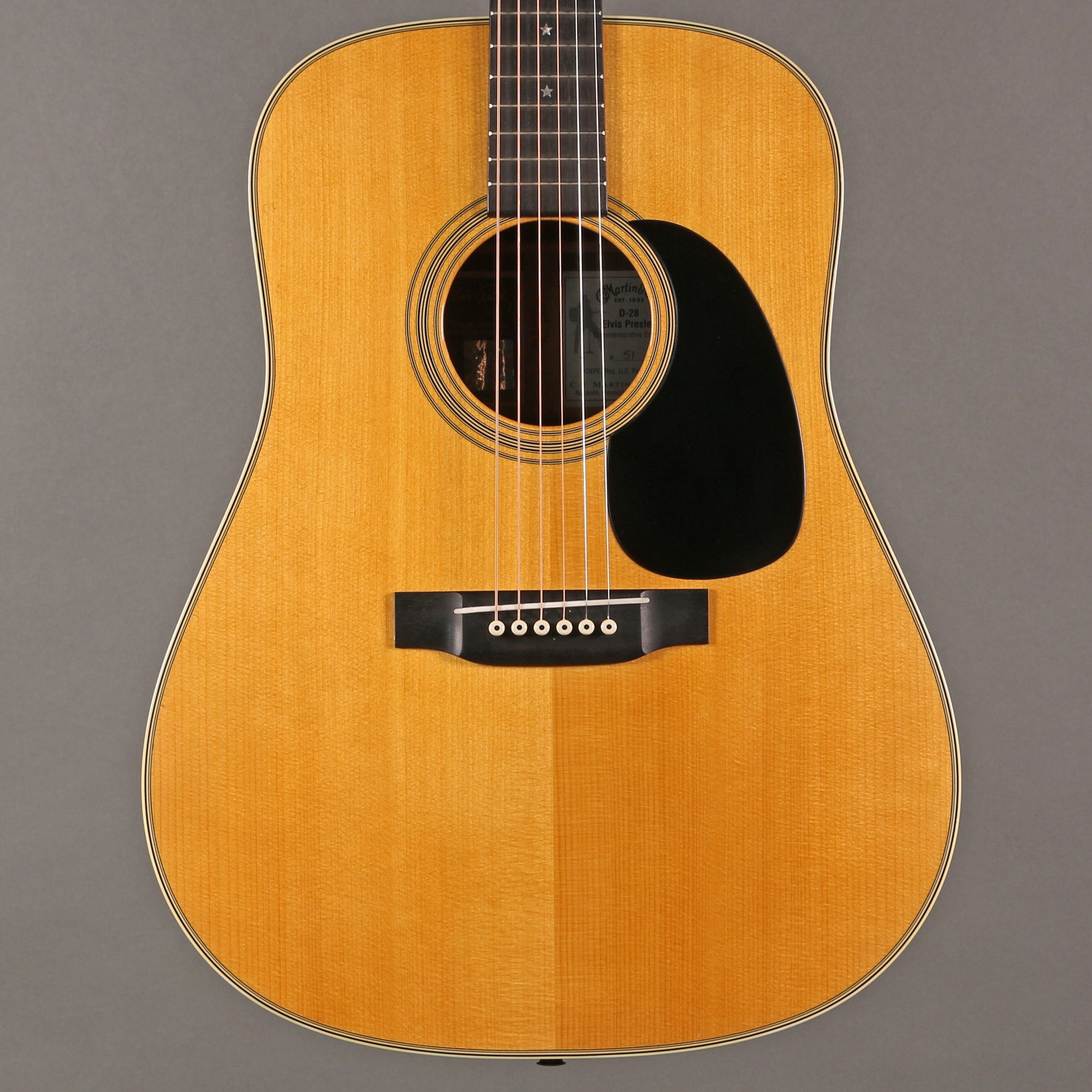 2007 Martin D-28 Elvis Presley Commemorative Edition 