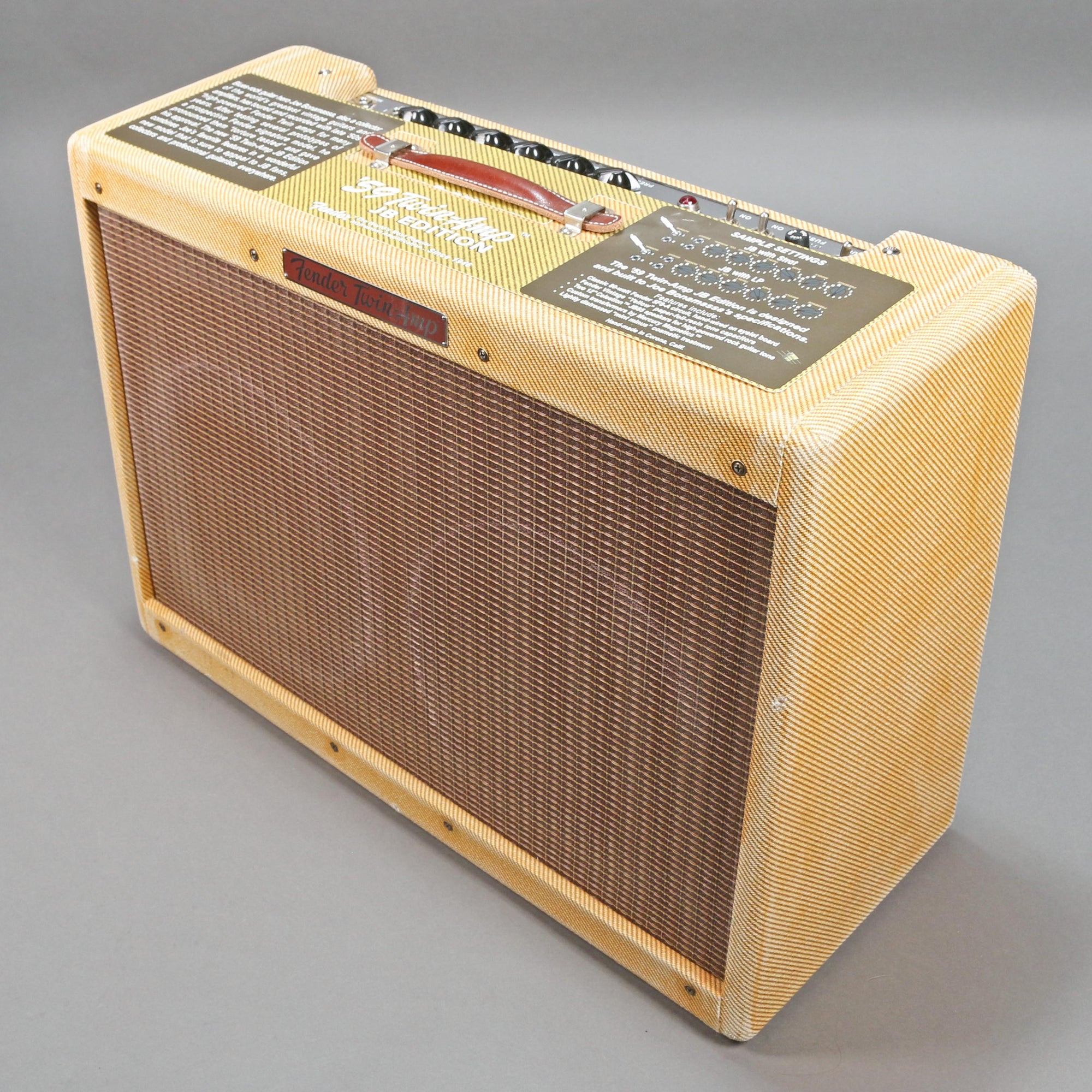 Fender LTD Joe Bonamassa High Powered Tweed Twin