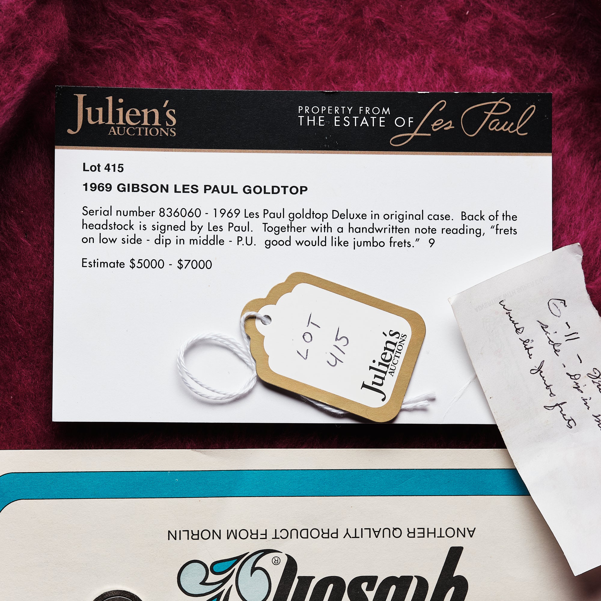 1969 Gibson Les Paul Deluxe [*From Les Paul's Personal Collection!]