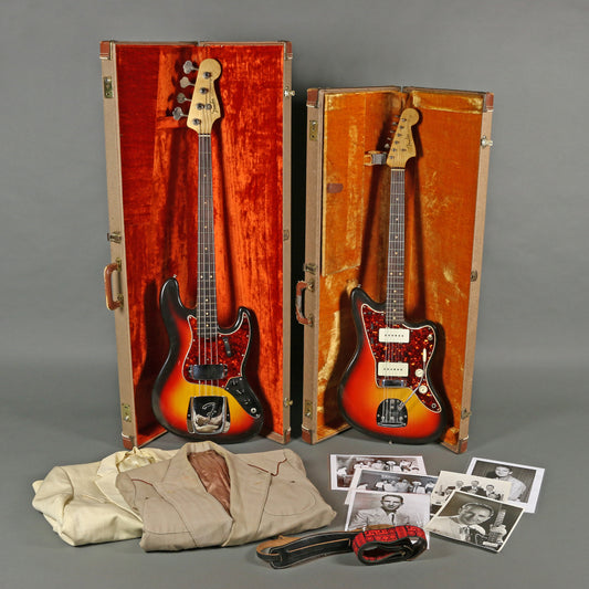 1960 Fender Jazzmaster & 1964 Fender Jazz Bass (Slim Dossey Collection)