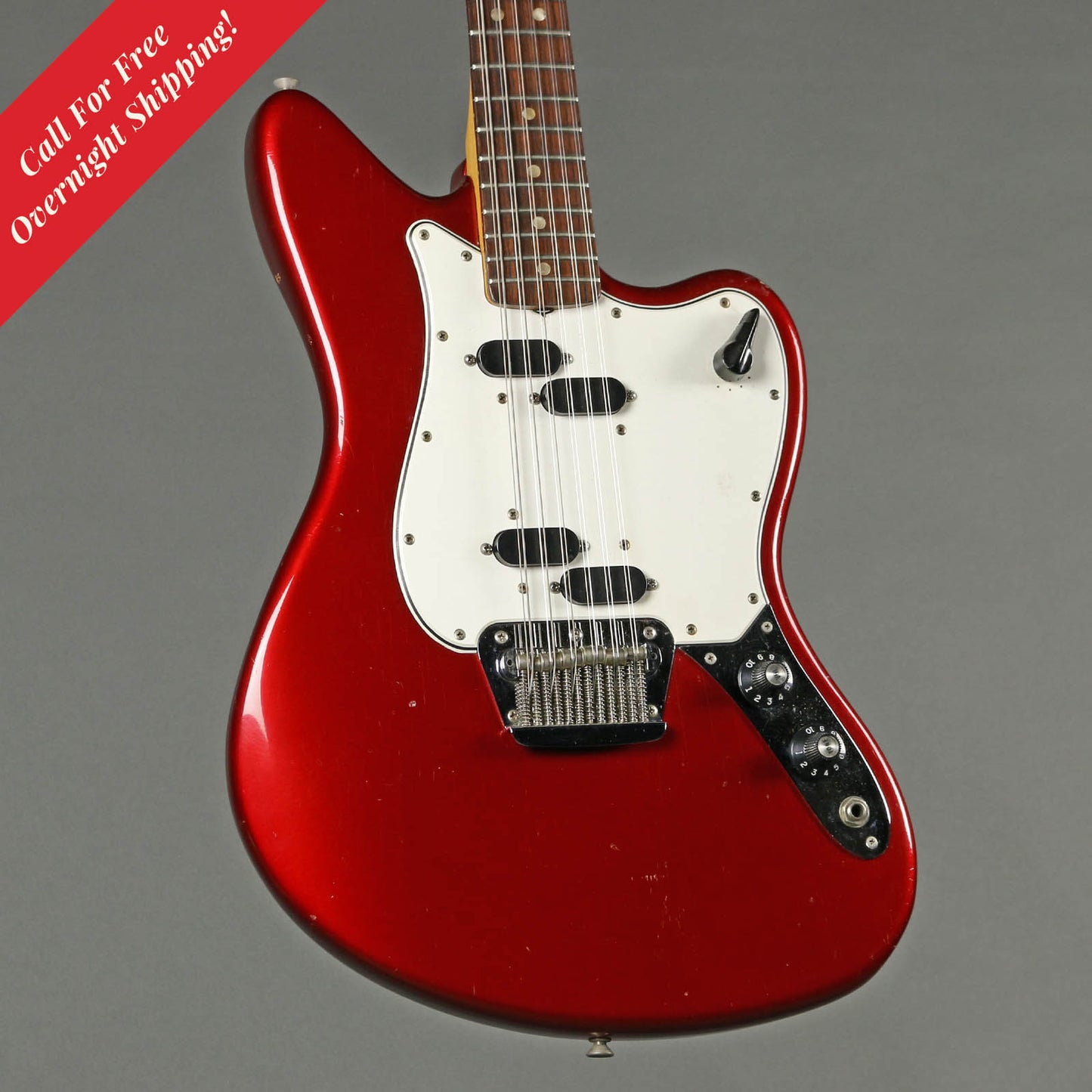 1966 Fender Electric Xii Candy Apple Red