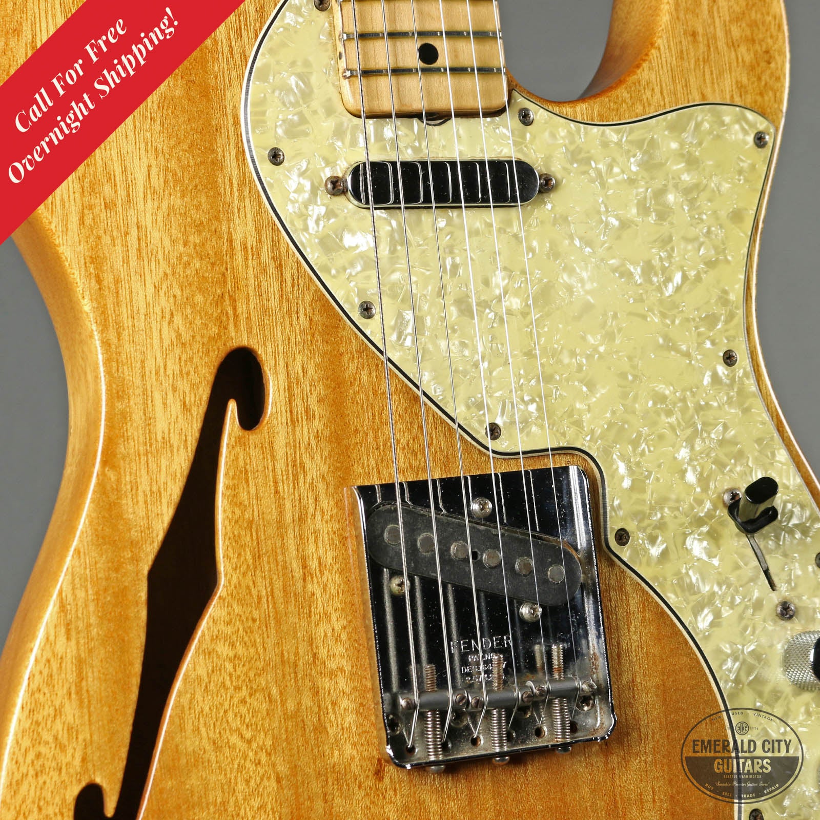 1969 Fender Telecaster Thinline [*Demo Video]