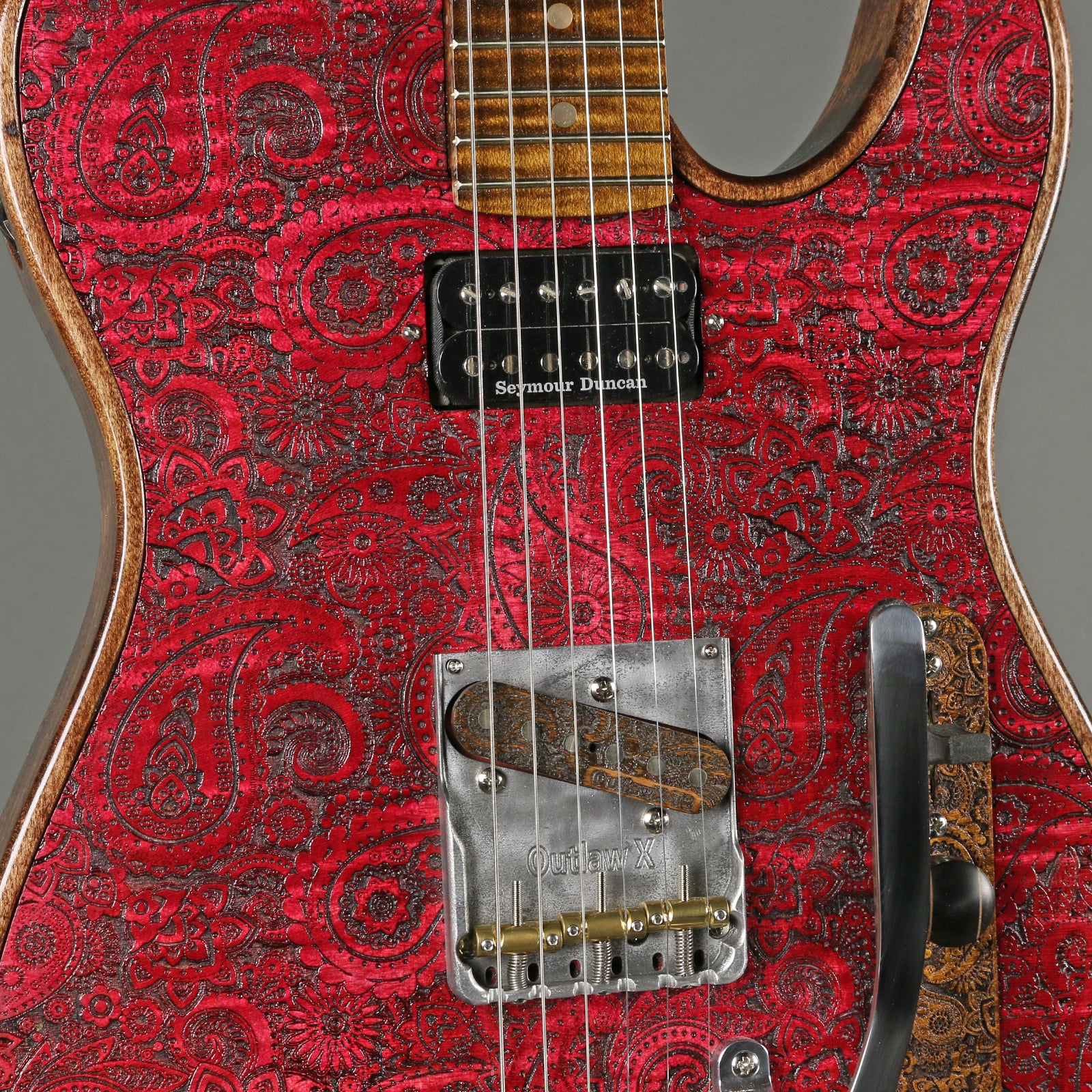 格安即納カナダ産フレイムメイプル　エレキギターネック　テレキャスター　ヴィンテージ ギター