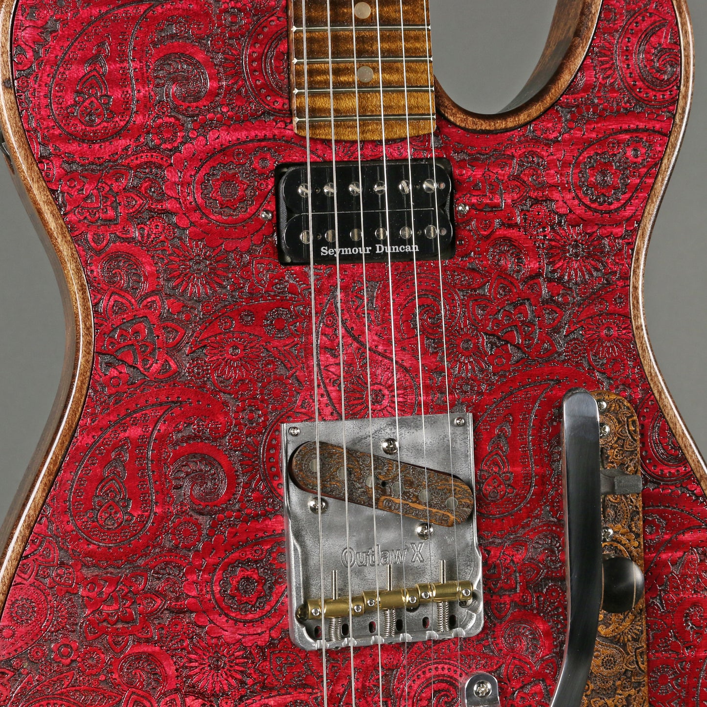 2021 Walla Walla Guitar Company Maverick Laser "Idol Paisley"