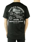 Emerald City Guitars “Monogram” T-Shirt Black