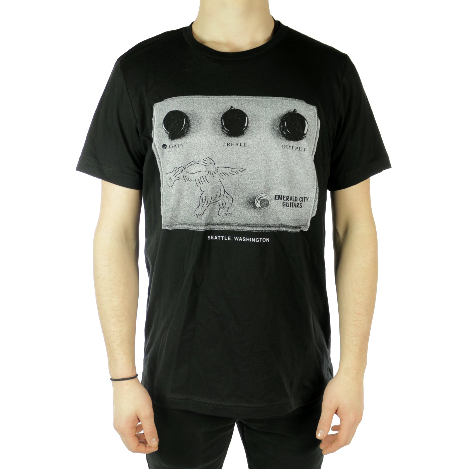 Emerald City Guitars “Overdrive” T-Shirt Black