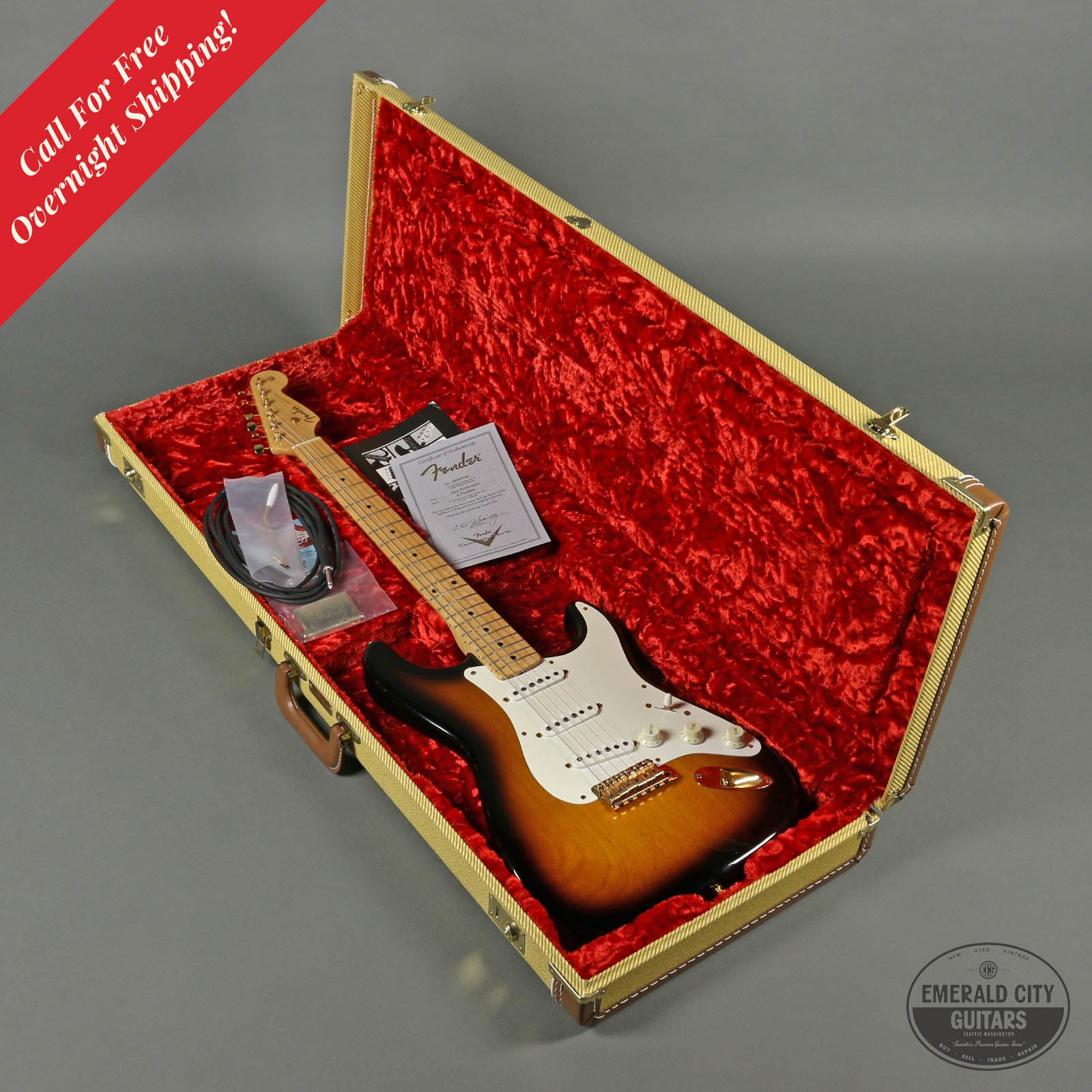 2019 Fender Custom Shop 1954 Closet Classic Stratocaster – Emerald City  Guitars